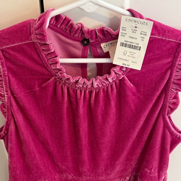 Crewcuts Fuchsia Ruffle Dress - Picture 2 of 4